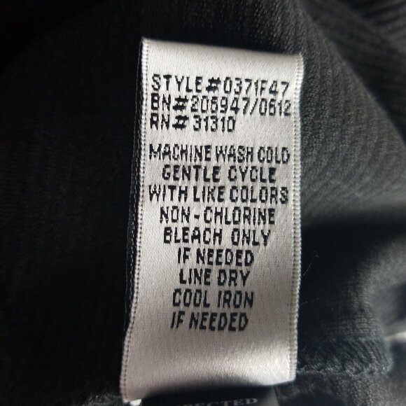 ALYX gray ribbed textured bandage dress V-neck size 12 - Picture 8 of 8